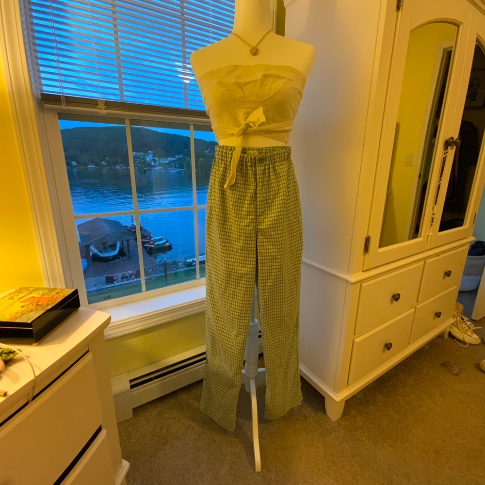 Brandy Melville Plaid Pants // one size